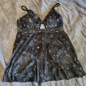 Women's Starry Night Intimates Set bath suit 3xl